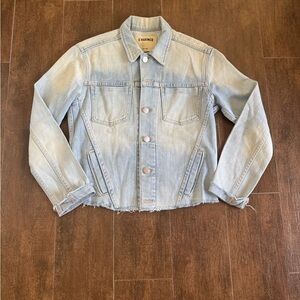 L'AGENCE Light Blue Denim Jacket